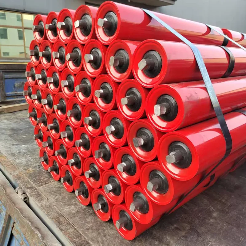 Conveyor Rollers & Idlers for Belt Conveyor System - Conveyor Rollers - Longyu Industrial Conveyor Components