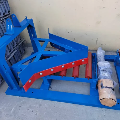 Descargador hidráulico de arado para cinta transportadora - Cinta transportadora...